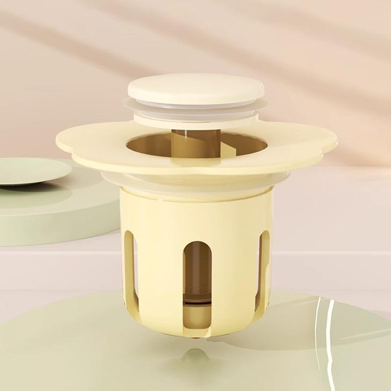 Washbasin Filter Leaking Plug Pops-Up Bathroom Sink Drain Strainer For Waterbasin Sink