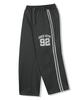 DRIX (Summer) Track Line Graphic Mesh Wide Pants_Charcoal