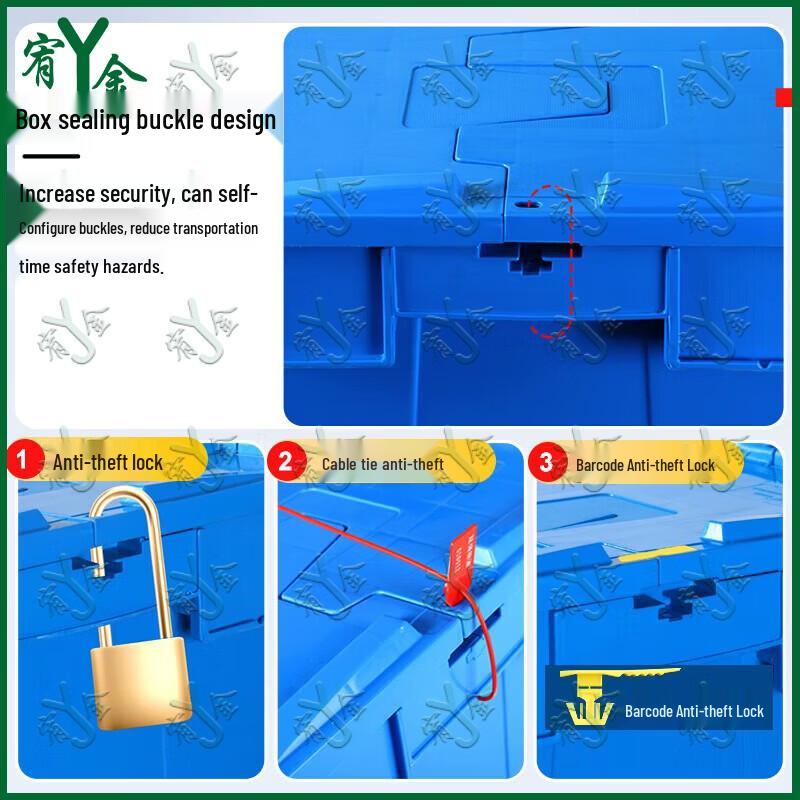 Stackable Plastic Storage Box with Lid