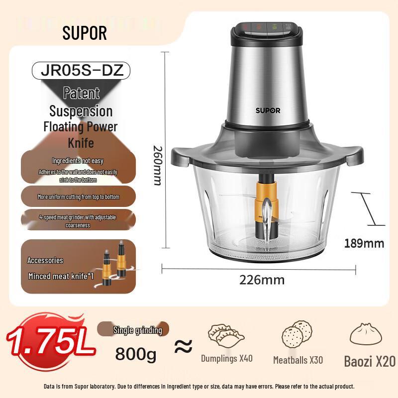 Supor Household Multi-functional Meat Grinder and Food Processor