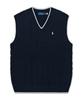 POLO RALPH LAUREN Cable Knit Cotton Sweater Vest - Multicolor