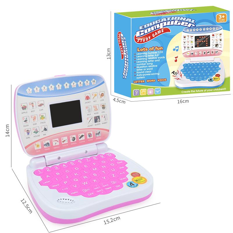 Lernmaschine Laptop Computer Kind Elektronische Vorschule Sprache Bildung Spielzeug Geschenk Kleinkind Kind Entwicklung Kognitive Fähigkeiten