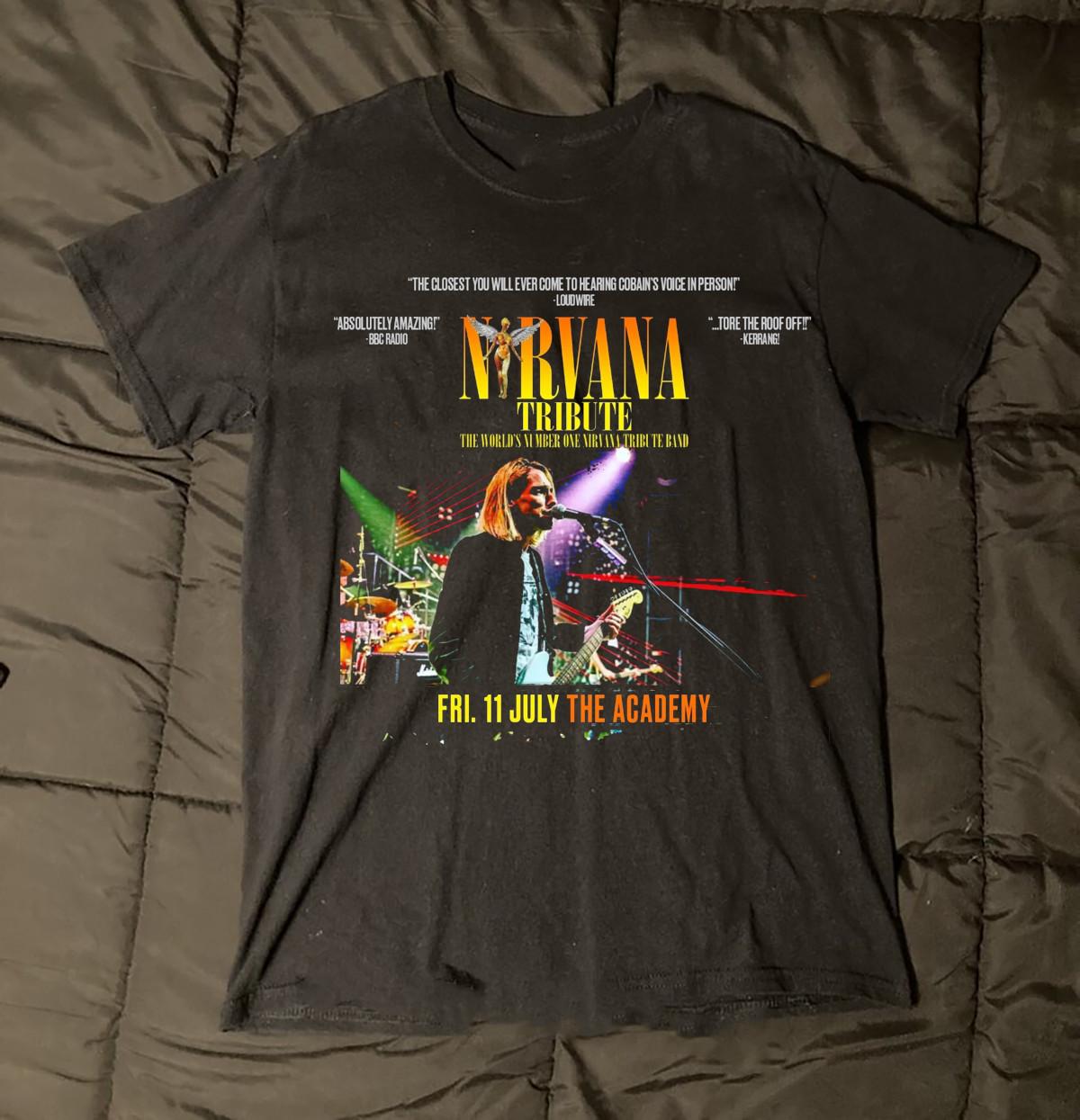 Nirvana Tour 2026 Band Gift For Fans S to 5XL T-shirt MA897 S