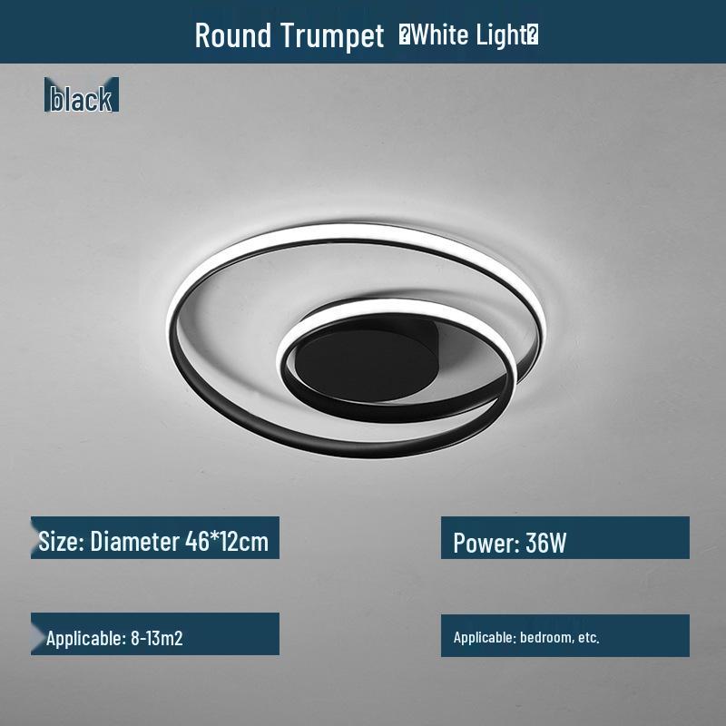 Nordic Postmodern LED Ceiling Light - Minimalist, Creative Design for Living Room or Bedroom