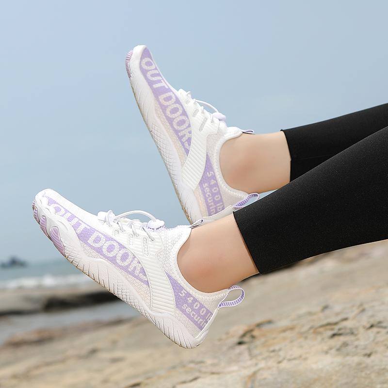 Menn Kvinner Aqua Sko Strand Barfot Vann Sko Hurtigtørkende Svømmesandaler Drenering Oppstrøms Vade Joggesko For Fitness Yoga Dykking Surf Camping Løping