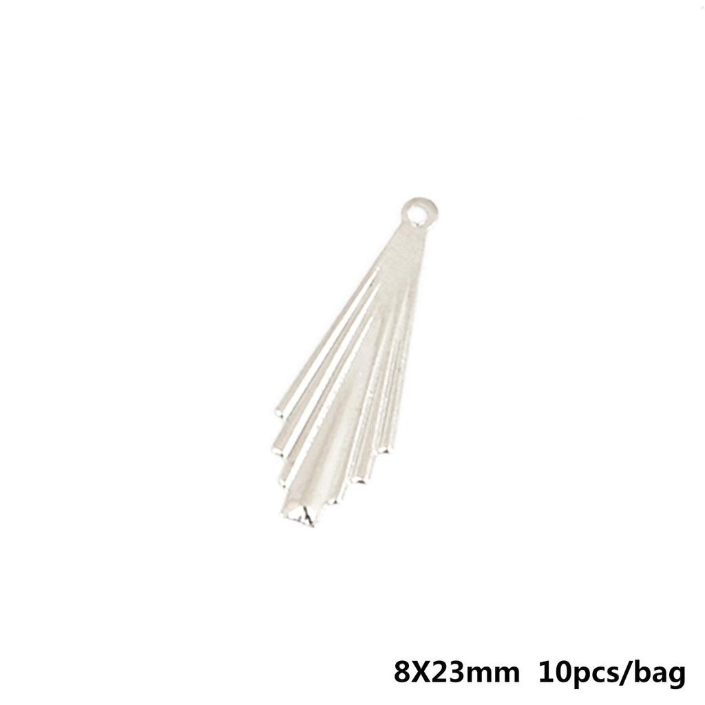 10ks Paví Měsíční Přívěsek Květina DIY Doplňky Součástky Pro Výrobu Šperků