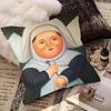 Fernando Mona Lisa Fat Character Art Pillow Case Fashion Square Pillowcase Bedroom Sofa Room Ins Decoration Leisure