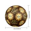 Ronaldo's Golden Ronaldo Tribute Size 5 Football Machine-Stitched Indoor/Outdoor Universal Football Ideal for Soccer Enthusiasts