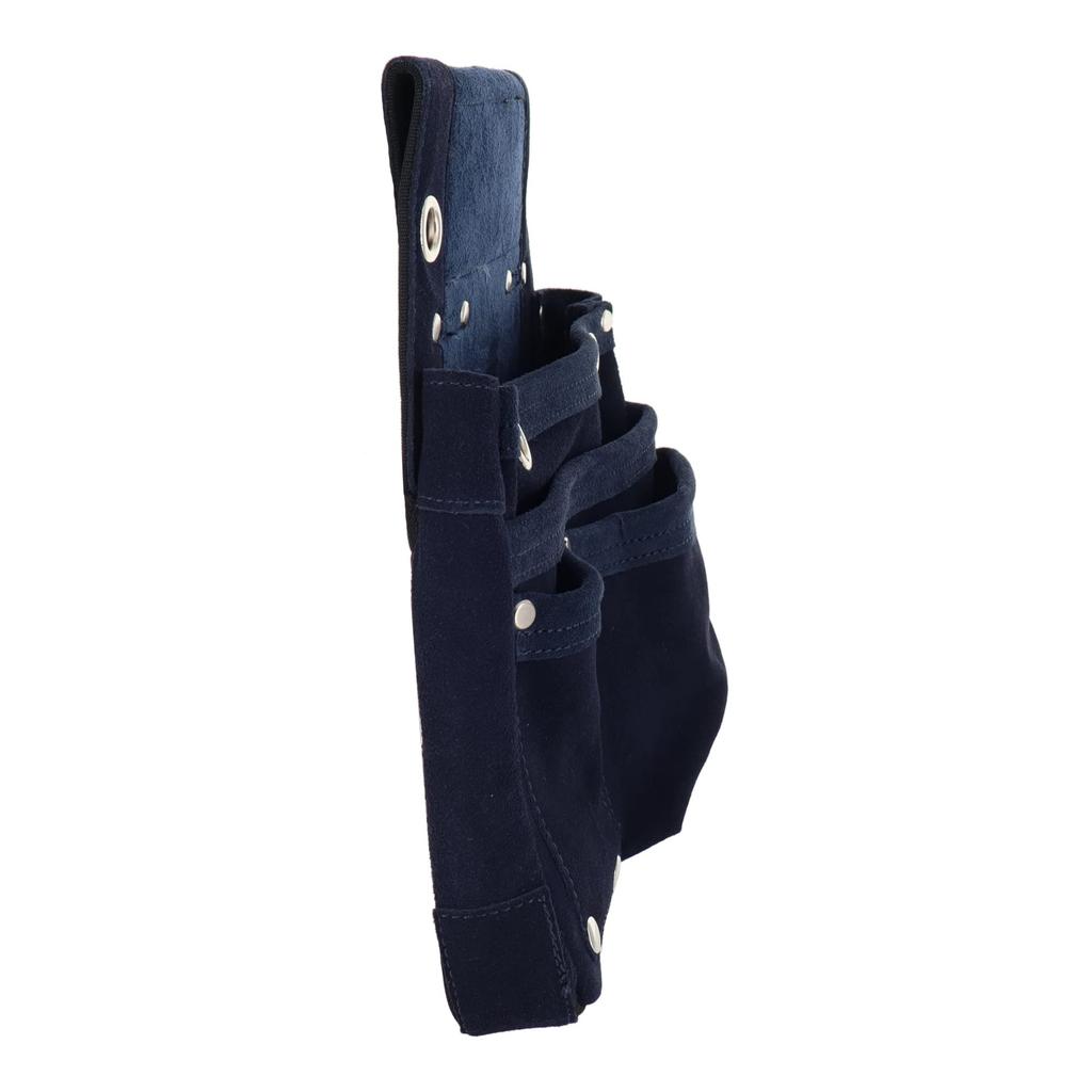 Sankyo Corporation DBLTACT Suede Leather Nail 2 Bag, Tiers, Navy, DSL-07NB
