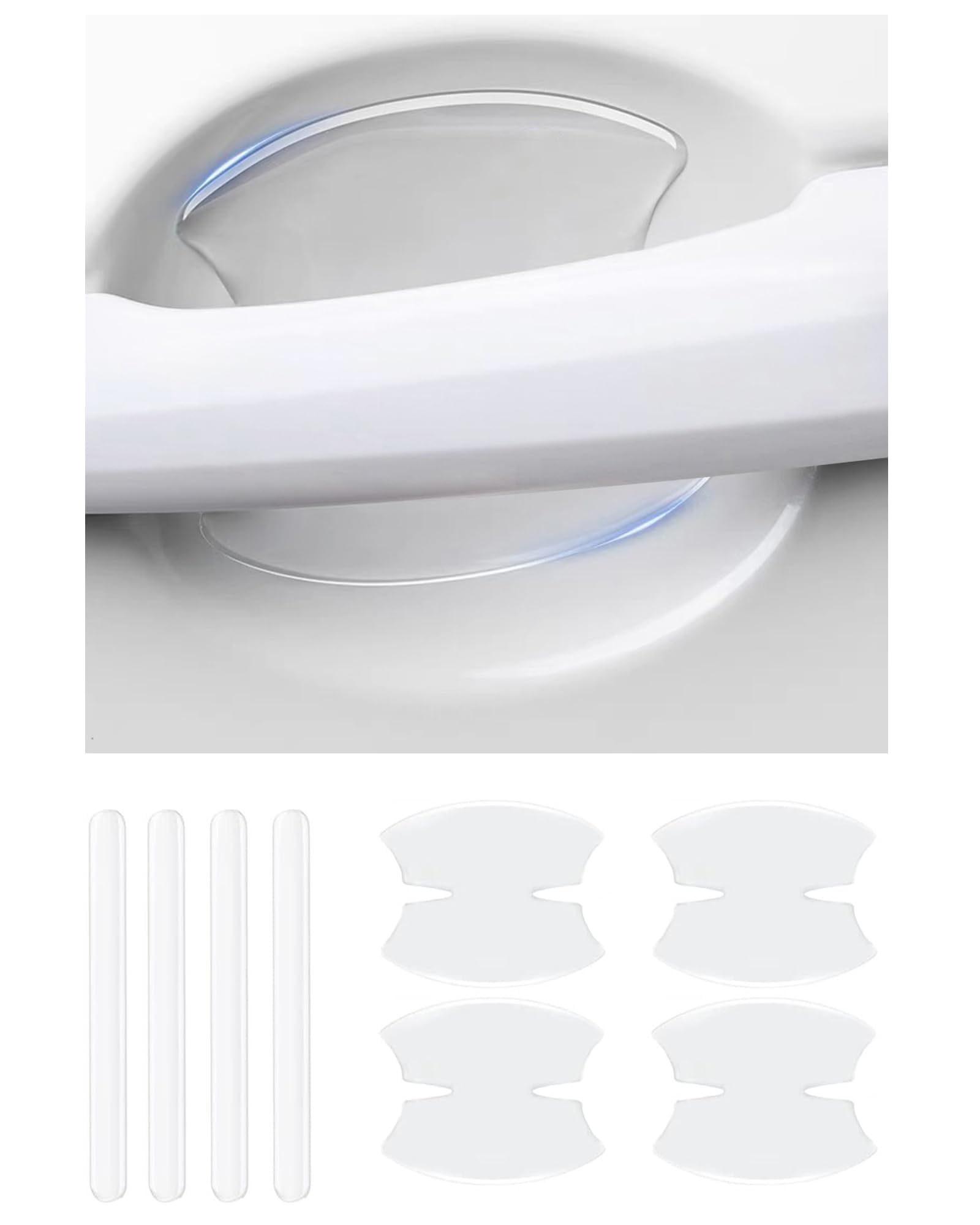 NURCIX Car Door Handle Protector Compatible with Toyota Crown Crossover