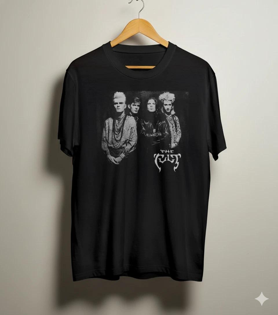 

The Cure Vintage Band Photo Graphic T-Shirt Black Post Punk Rock Tee - T267 4XL