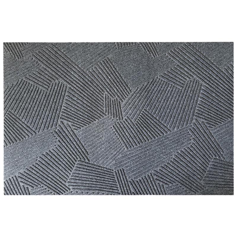 Nafuniao Heavy-Duty PVC Anti-Slip Entrance Mat 60x90cm серый