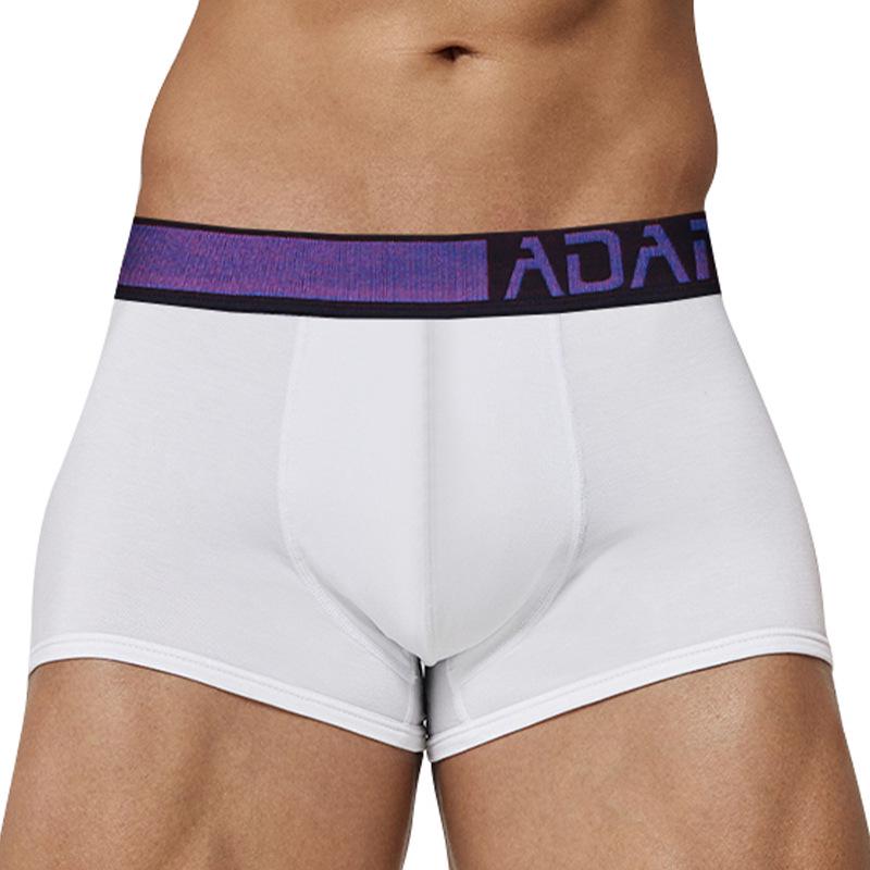 

ADANNU Мужские трусы-боксеры из модала с лазерным светом (Стиль AD7279) XXL белый