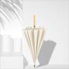 Japanese minimalist long-handle automatic umbrella for women, INS Wind Forest style, simple and fresh double gift