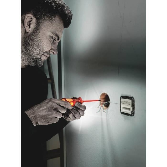 Jeu dembouts wera kompakt turbo i imperial 1 05057485001 16 pièces avec tournevis porte-embout, avec adaptateur couple,