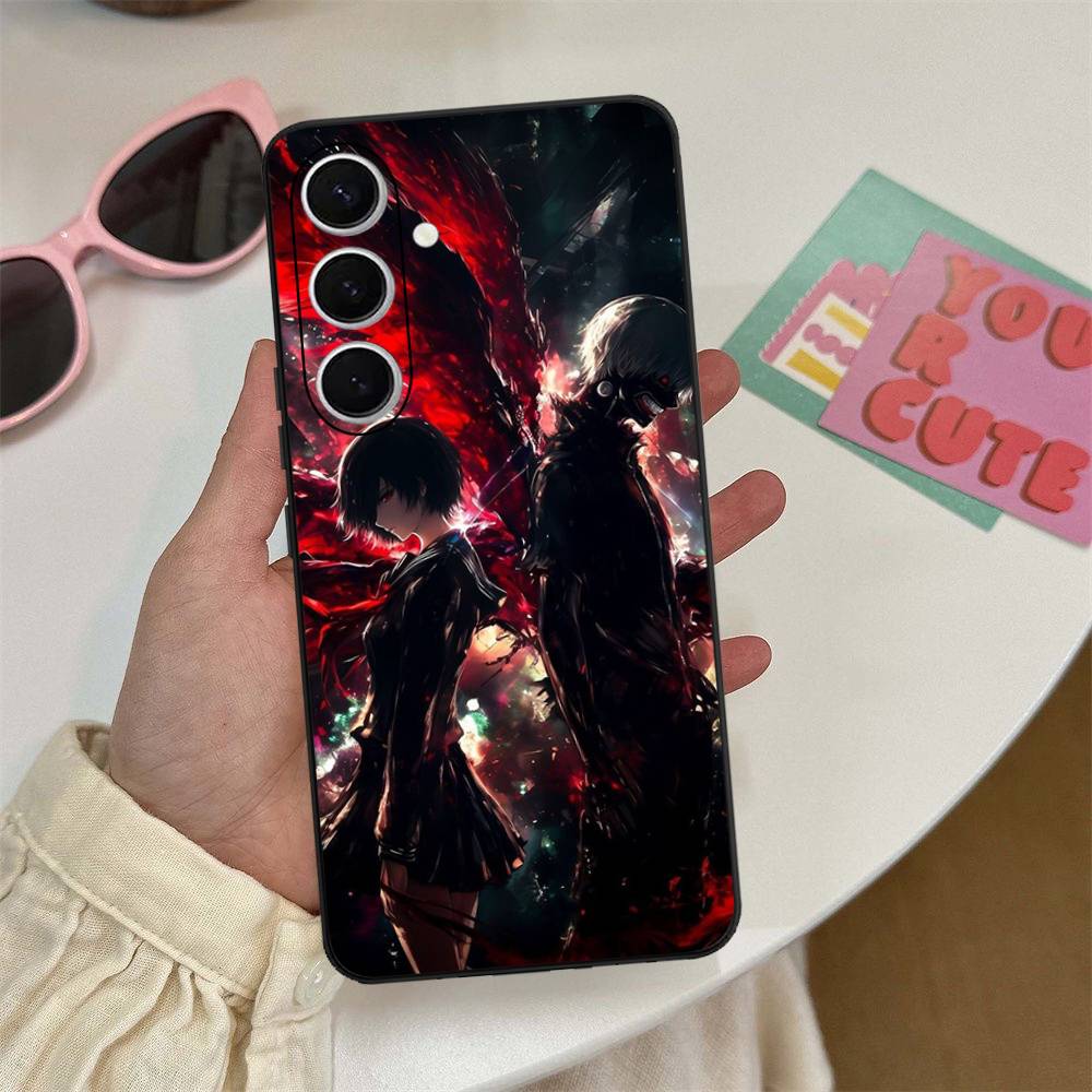 Anime Tokyo Ghoul Phone Case For Samsung S 24 fe 25 Ultra plus 20 lite 21 30 22 23 24 22 Ultra 5G Fundas