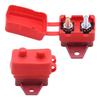 10A Circuit Breakers Auto Reset Function with Waterproof Cover Studs Bolt for Automotive, Marine, Trailers