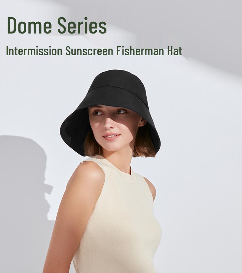 Women's Wide Brim Anti-UV Sun Hat with Ribbon & Ponytail Slot
