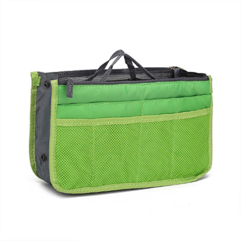 Manledao Modern Minimalist Double Zipper Cosmetic & Storage Bag
