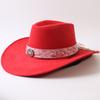Popolare cappello western da cowboy a tesa larga classico europeo e americano per uomo e donna moda outdoor cappello da cowboy anti-sole cappello jazz