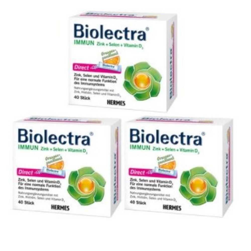 Biolectra Zinc Selenium Vitamin D 40 pcs Orange Flavor 1 pcs