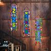 2026 USA Canada Mexico World Cup Flag Fan Support Wall Decoration Couplet Bar Atmosphere Hanging Flag