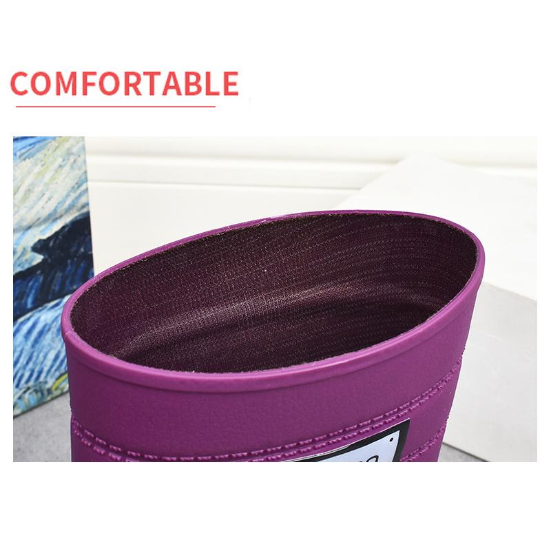 Outdoor Fashion Mid-calf Women's Non-slip Rain Boots Four Seasons Fashion Waterproof Non-slip Kitchen Work Rain Boots