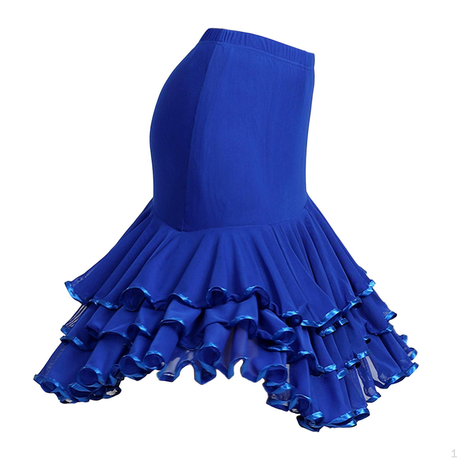 

Юбка для бальных танцев, танцевальное платье для взрослых, для выступления, вальс, конкурс, шоу