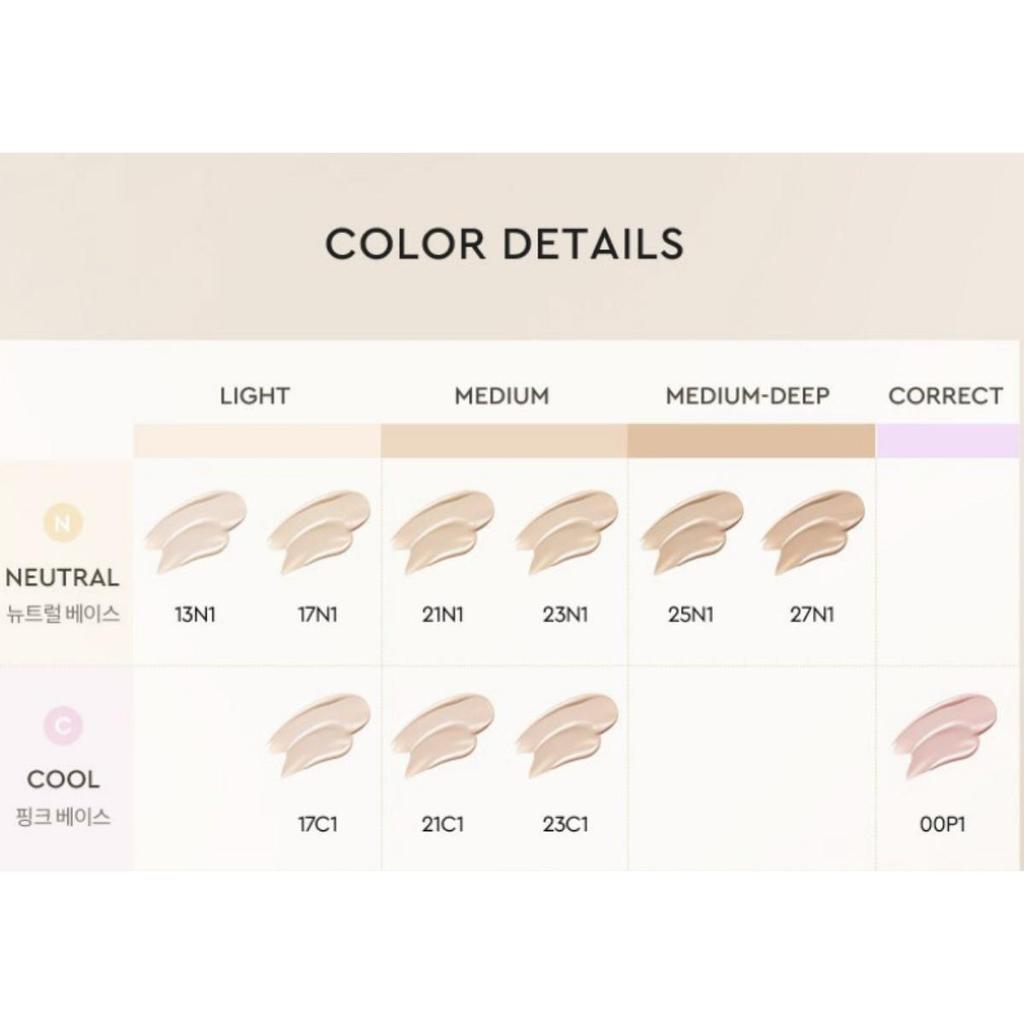 Hera Black Cushion Foundation  (Main Product + Refill)