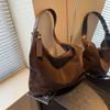Fashion Versatile Underarm Large Capacity Bag Women's 2026 New Retro Casual Tote Bag Commuter Casual Shoulder Bag