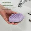 Silicone Push-Type Pet Bath Brush & Detangling Comb