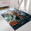 DOTA 2 Carpet Rug for Living Room Bedroom Home Sofa Decoration,Kids play Nonslip Floor Mat