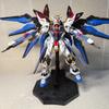 1/100 MGEX Scale Strike Freedom Assembly Mecha Model Kit with Wings of Light Action Figure Collectible Toy for Fans Adult Gift