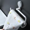 Kitchen No-Drill Cabinet Paper Towel & Wrap Rack