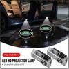 2 Stück Auto Tür Projektor HD Kabellos Willkommen LED Licht Abzeichen für Land Rover Range Rover Discovery 3 4 Freelander 2 Speziell