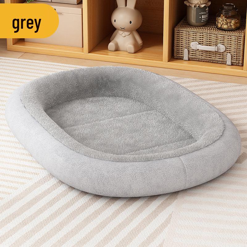 Four Seasons Thickened Dog and Cat Bed for Small/Medium Breeds - Winter Warmth