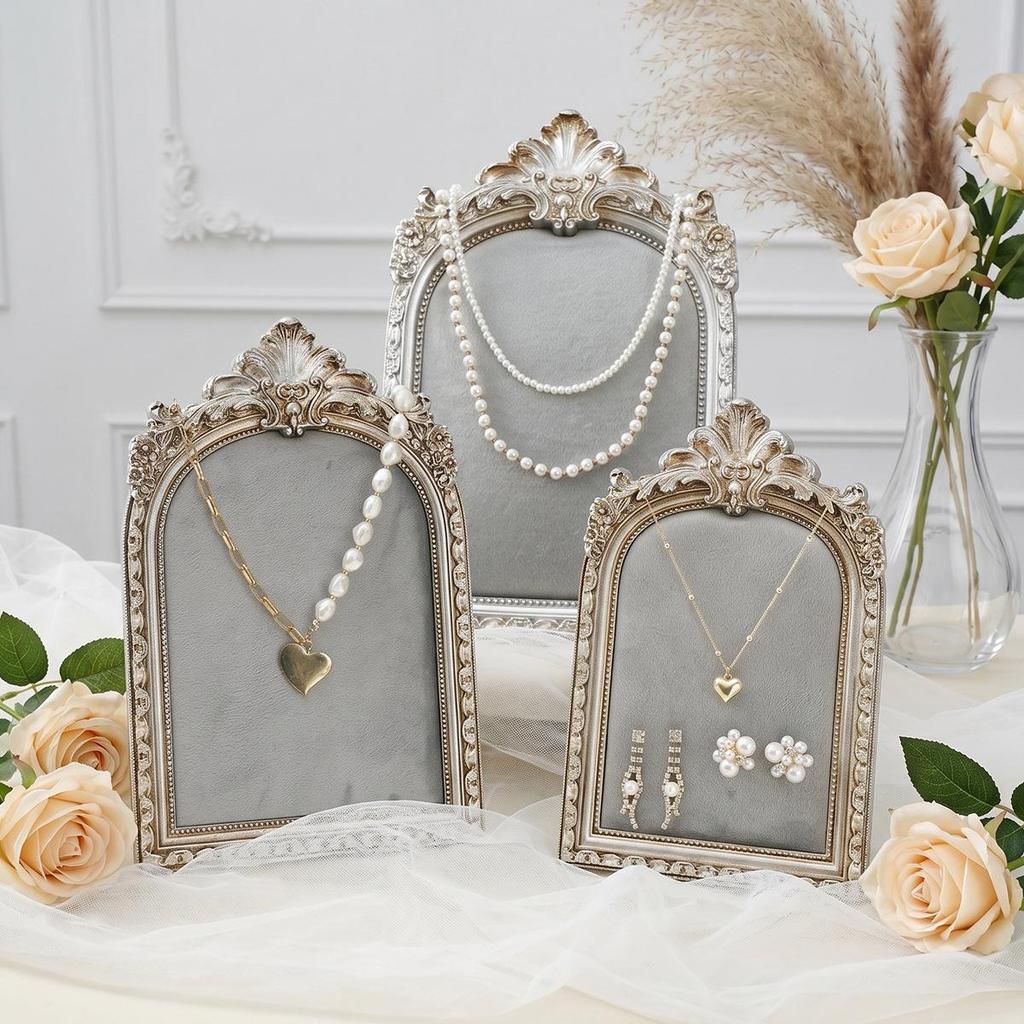 Resin Photo Frame Jewelry Display and Storage Stand