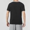 Puma Letter Logo Print Spliced Casual Breathable Round Neck Short Sleeve T-Shirt Men Tops Black 682184-01