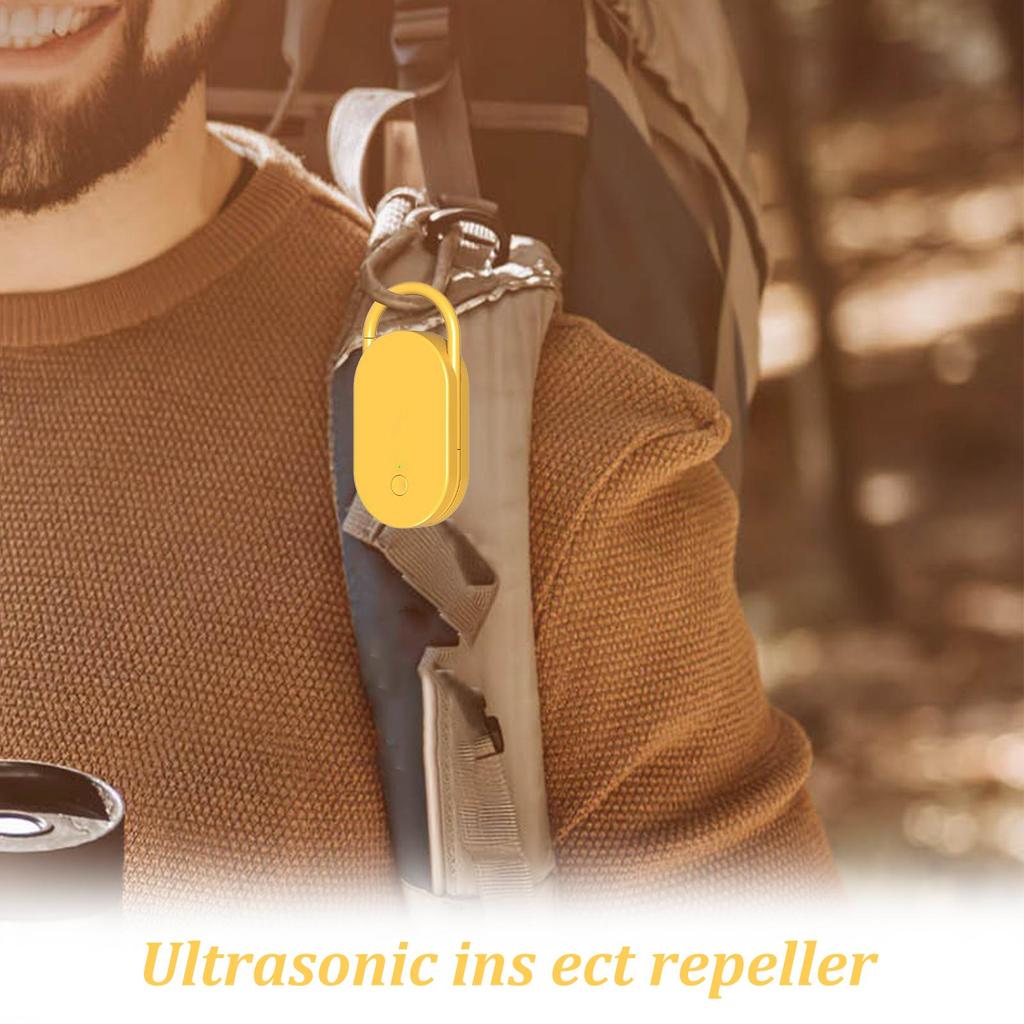 Ultrasonic Fly Control Rechargeable 3 Modes Ultrasonic Electric Fly Defense Suspendable Machine Wide Angle Quiet Device For