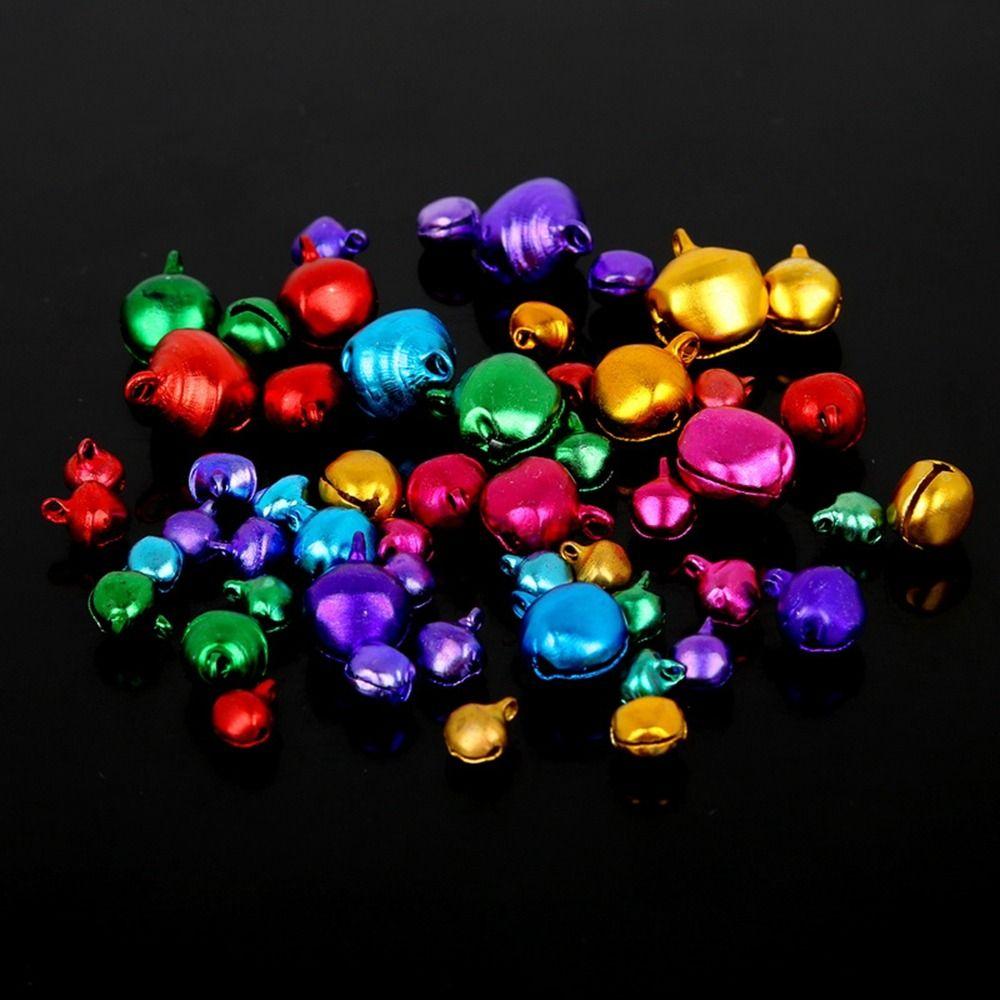 Wedding Festival For Party DIY Crafts Jingle Bells Christmas Decoration Xmas Supplies Loose Beads