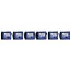 Panasonic Shaver Cleaning Agent Cartridge for Ram Dash Cleaning Charger 6 Pieces ES-4L56A Blue