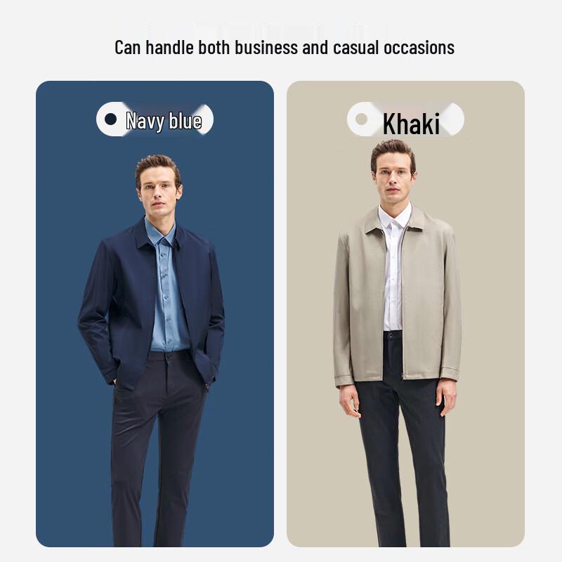 SHANSHAN Men's Water-Repellent Business Casual Jacket