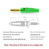 HUIJUN 4MM Gold-Plated Banana Plug