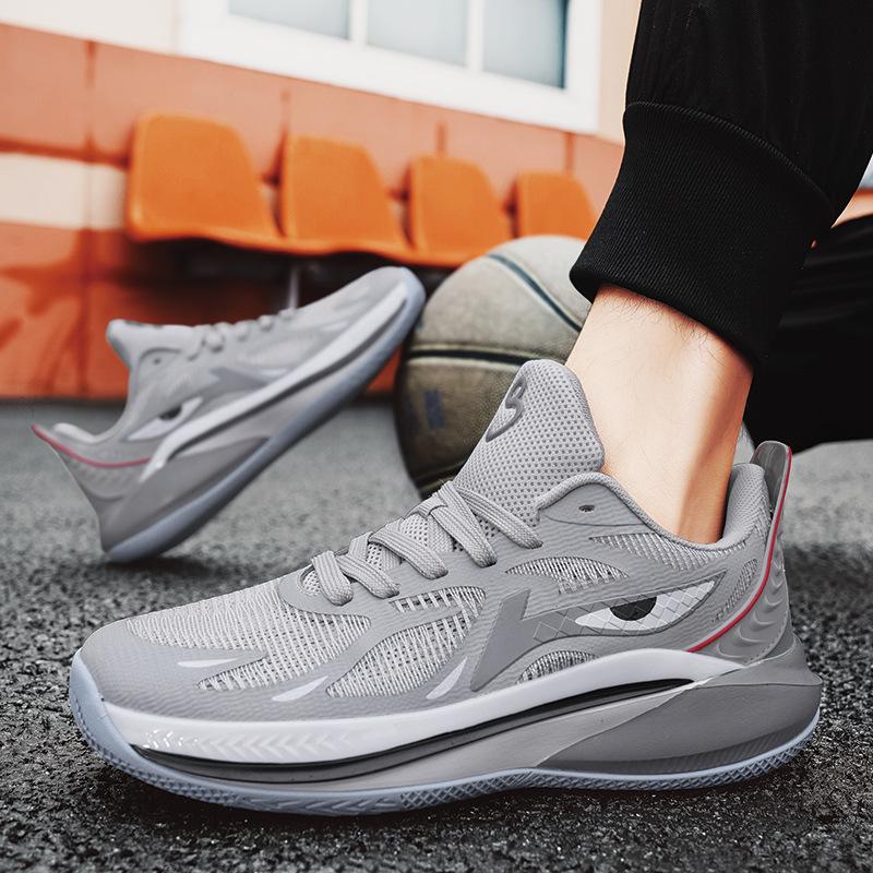 2025 Summer and Autumn New Large Size Trend Versatile Youth Sports Outdoor Middle Help Rubber Sole Basketball Shoes 2025