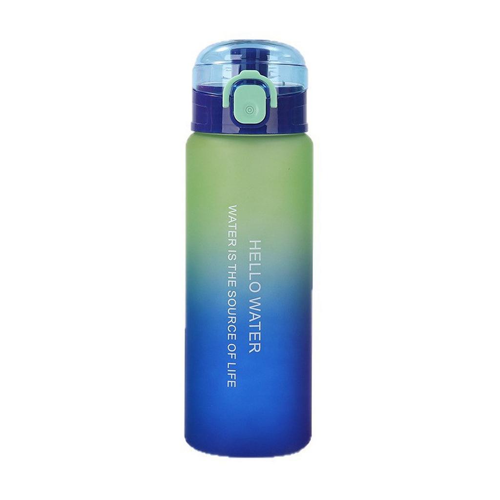 780ml Clear Plastic Leakproof Drinking Cup Sports Water Bottle Drinking Bottle(-Frosted)