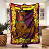 Scooby Print Blanket - Soft & Comfortable, for Bedroom, Travel, Sofa, Home Decoration - Birthday Christmas Gift for Friend