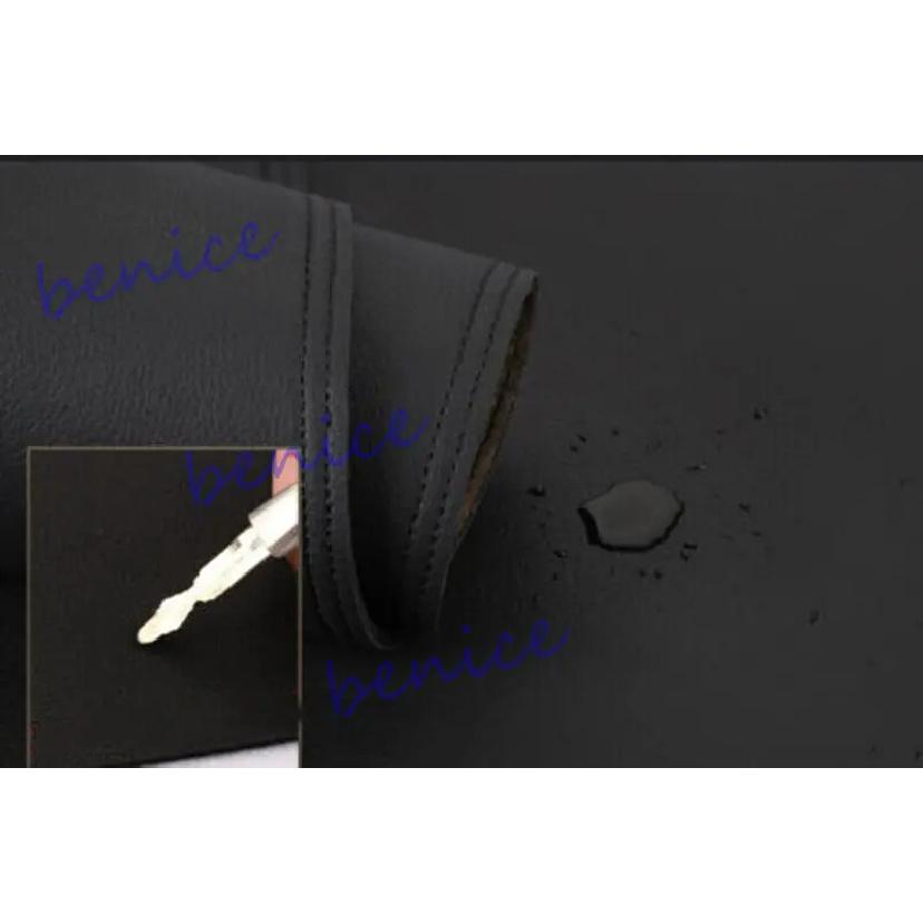 For Skoda Fabia 2015- Leather Dashboard Dash Protector Pad Mat Cover Black