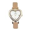 Fragola Heart Case Strap Watch N00124S-1 GD/CA Women's Brown