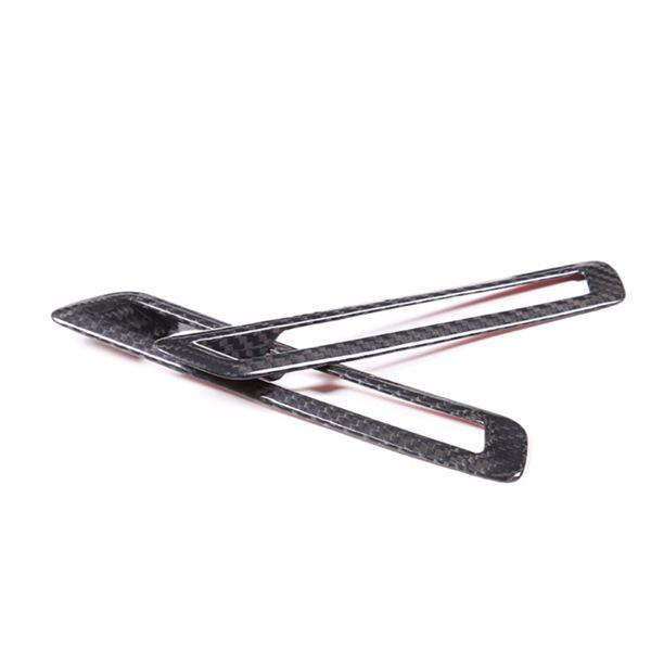 Set of 2 Dry Carbon Fiber A-Pillar Air Vent Frames for 2019-2022 BMW 8 Series G14/G15/G16