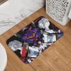 Manga Evangeliones Front Floor Door Entrance Welcome Mat Indoor  Kitchen Bathroom Doormat Balcony Carpet Rug Footpad